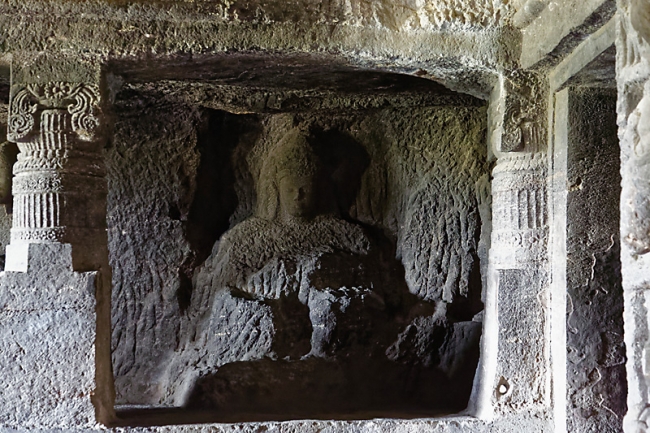 Grottes d'Ellora-Grottes bouddhistes-088
